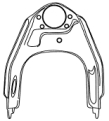 ISUZU 8944455501RH Suspension Control Arm-Upper